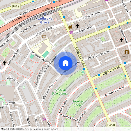 Blenheim Crescent, Notting Hill, W11