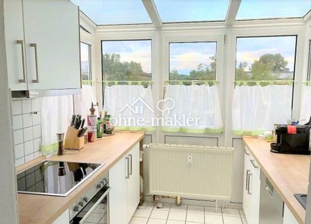 Möblierte 2,5-Zimmer-Galeriewohnung mit Balkon, Wintergarten & Einbauküche in Dachau - Photo 3