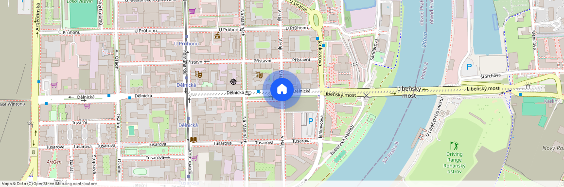 V háji, Praha 7 - Holešovice