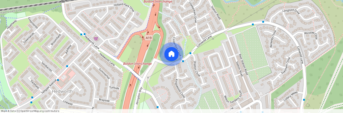 Cinderford Close, Boldon Colliery, Tyne and Wear, NE35