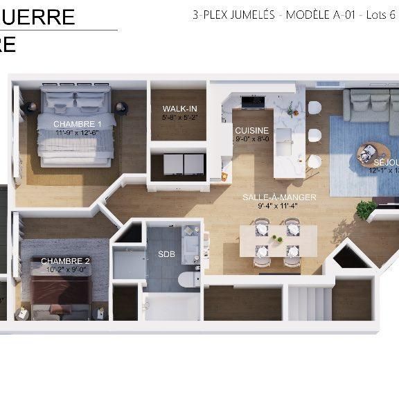 NEUF Secteur Ste-Roses à Laval 4-1/2 - Photo 2