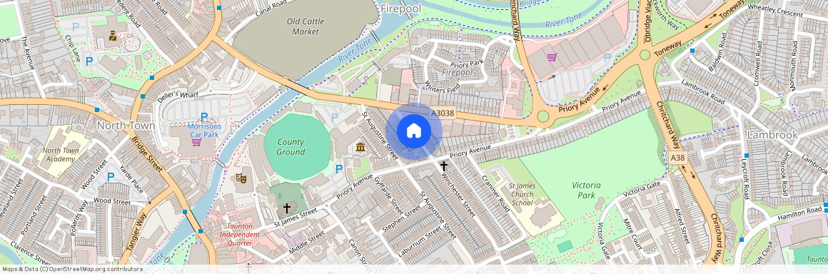 Central, TA1 1QE, Taunton