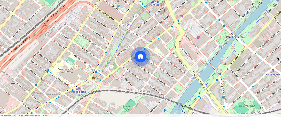 ** Rue Bourget, Le Sud-Ouest, Le Sud-Ouest, Ile de Montréal, H4C 1P5