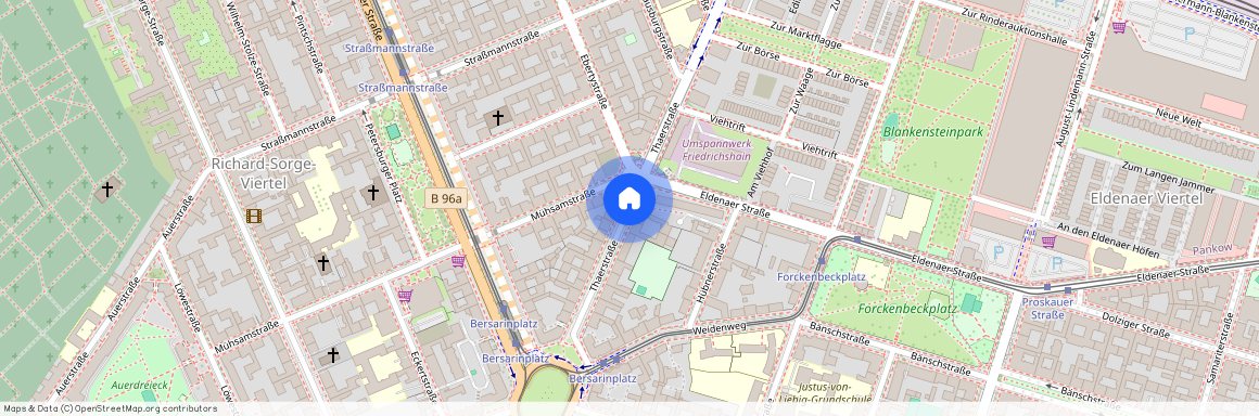 Thaerstr., Berlin, Friedrichshain, 10249