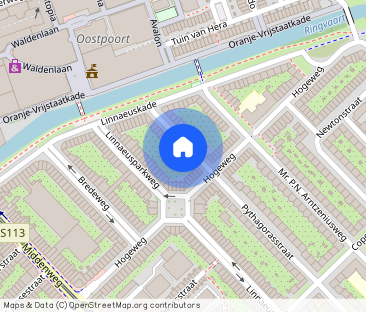 Appartement te huur: Pythagorasstraat 26-2 1098 GC Amsterdam - Foto 1