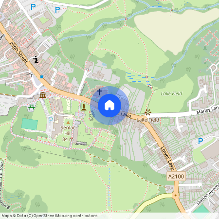 Upper Lake, Battle, East Sussex