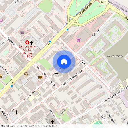 Bojary, Łąkowa, Białystok