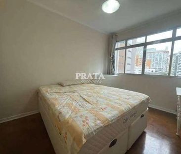 Gonzaga Santos 1 Dormitório Mobiliado Próximo À Praia - Foto 4