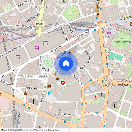 Little Britain, London, EC1A 7BR