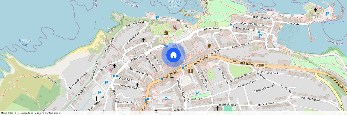 Avenue Road, Ilfracombe, Devon