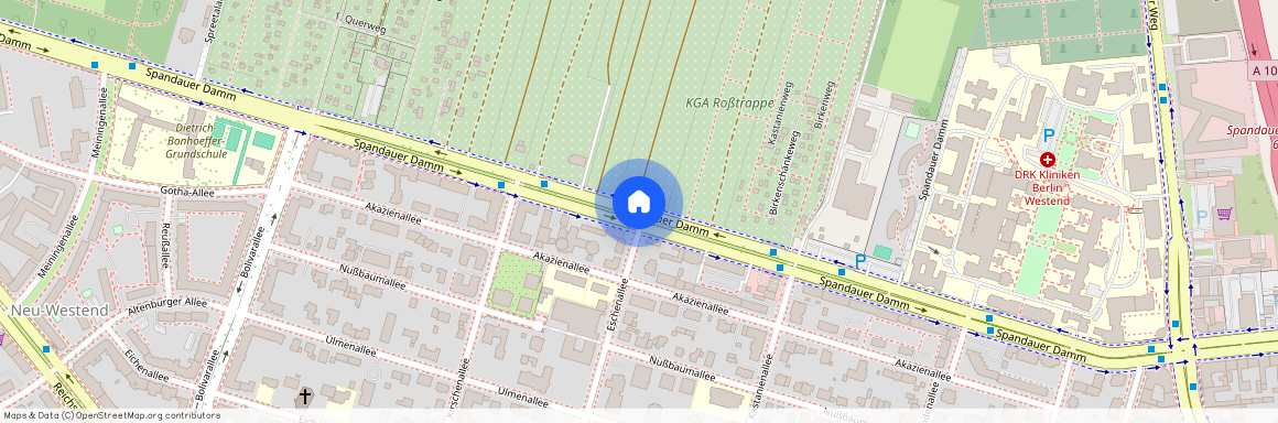 Spandauer Damm, Berlin, Westend, 14050