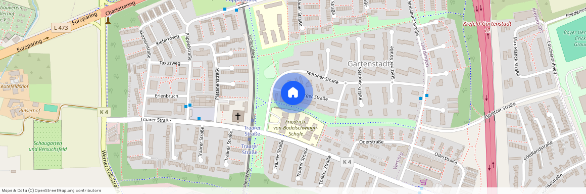 Marienburger Straße 3, 47829 Krefeld