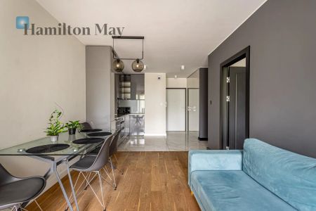 Cichy apartament z jedną sypialnią i balkonem Metro Szwedzka - Photo 4