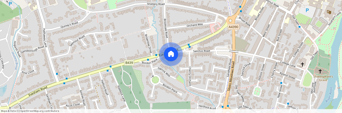 Evesham Road, Stratford-Upon-Avon, Warwickshire