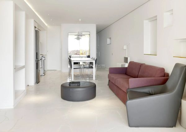 5042 Luxury 2 bedroom apartment rental Las Boas de Ibiza.