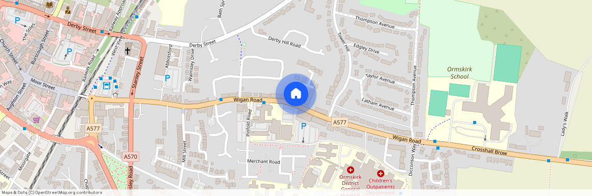 Wigan Road, Ormskirk, Lancashire, L39 2AS