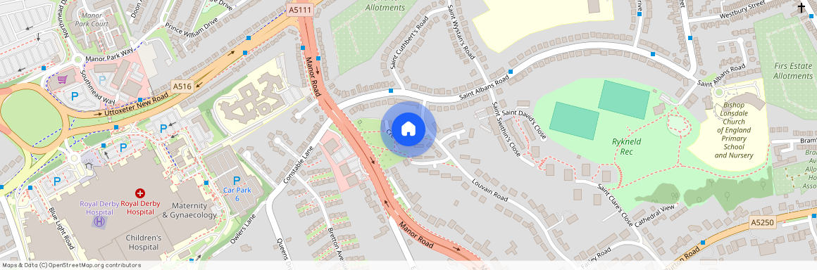 Crecy Close, Derby, DE22