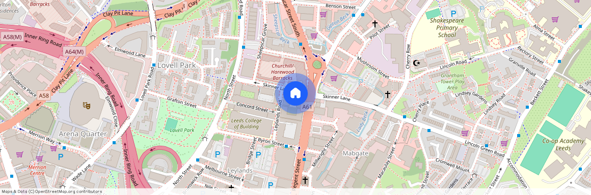 Spinners Yard, Skinner Ln, LS7