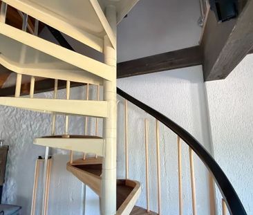 Appartement duplex à louer de 2,5pièce dernier étage - Chauffage El... - Foto 4