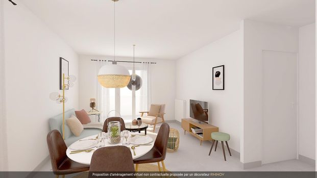 location Appartement T2 DE 42.8m² À TOULOUSE - Photo 1