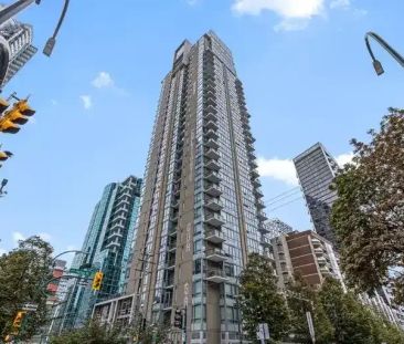 Beautiful Furnished 1 Bedroom, 1 Bath + Den Apartment in Amazing Location - No Parking | 1308 Hornby Street, Vancouver - Photo 1