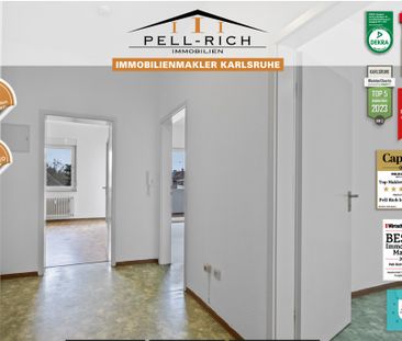 CHARAKTERVOLL: Gemütliche 2 Zimmerwohnung mit Loggia in Weiherfeld-... - Photo 4