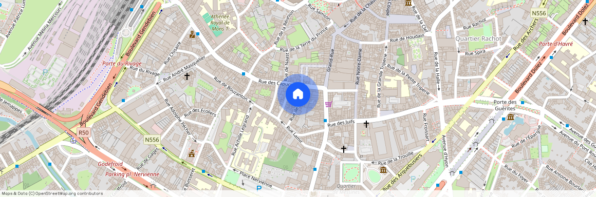 Rue de Dinant 6 bus 11, 7000, Mons