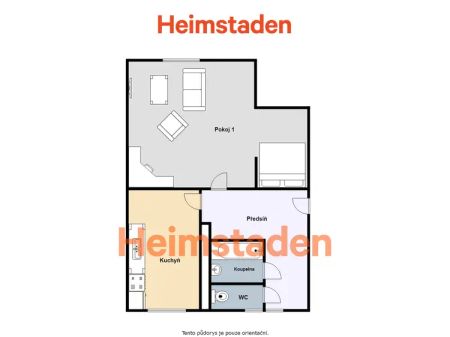Pronájem bytu 1+1 40 m - Fotografie 5
