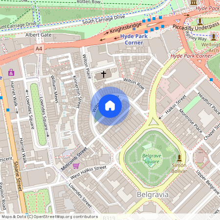 Wilton Crescent, London