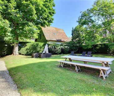 Magnifique propriété à la location saisonnière en plein coeur de Deauville - Jardin - Proche mer - Photo 5