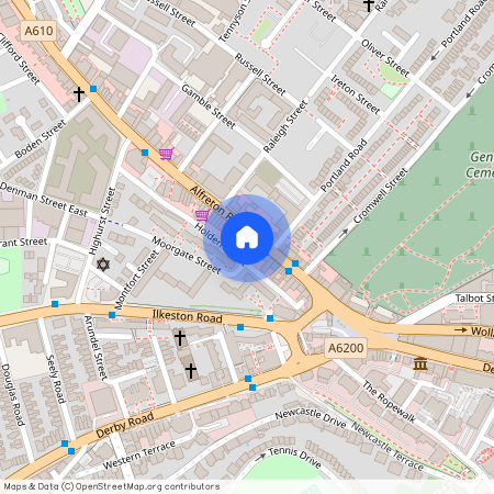 Flat 4, 55 Alfreton Road