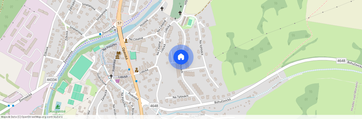 Na Tylovách, Hradec nad Moravicí, Opava