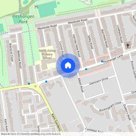 Pitshanger Lane, Ealing, London, W5