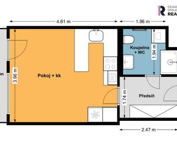 Pronájem bytu 1+kk 36 m² - Photo 6