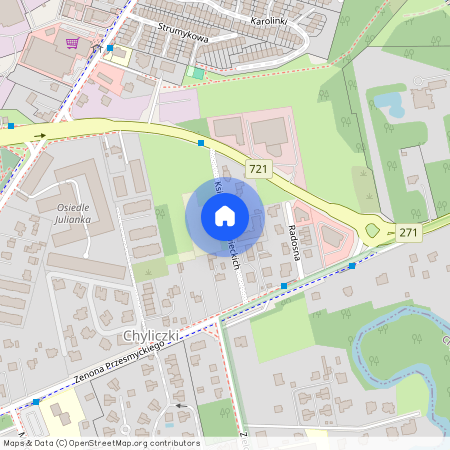 ul. Książąt Mazowieckich, Piaseczno, Piaseczno, piaseczyński, mazowieckie