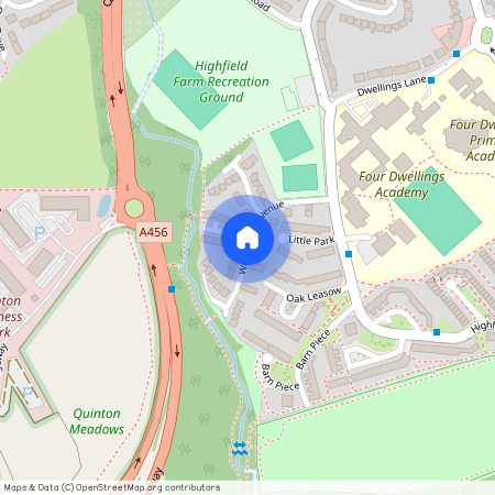 Woodridge Road, Quinton