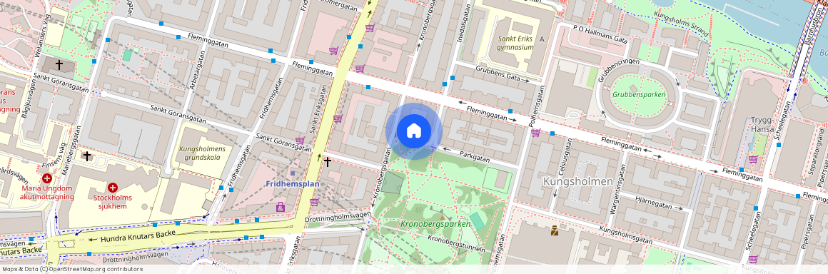 Parkgatan 18 B. 1 rum & kö, Härnösand