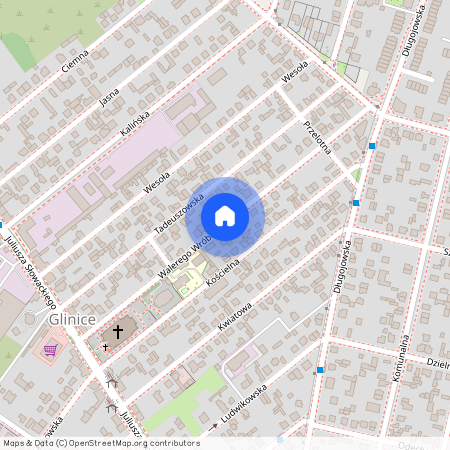 ul. Walerego Wróblewskiego, Glinice, Radom, mazowieckie