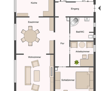 Wohnung im Erdgeschoss mit großzügigen Garten - Photo 4