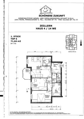 Geförderte 3 Zimmerwohnung mit Balkon! - Photo 1
