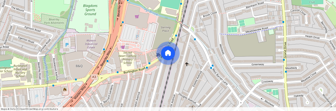 Burlington Road, New Malden, NEW MALDEN, KT3