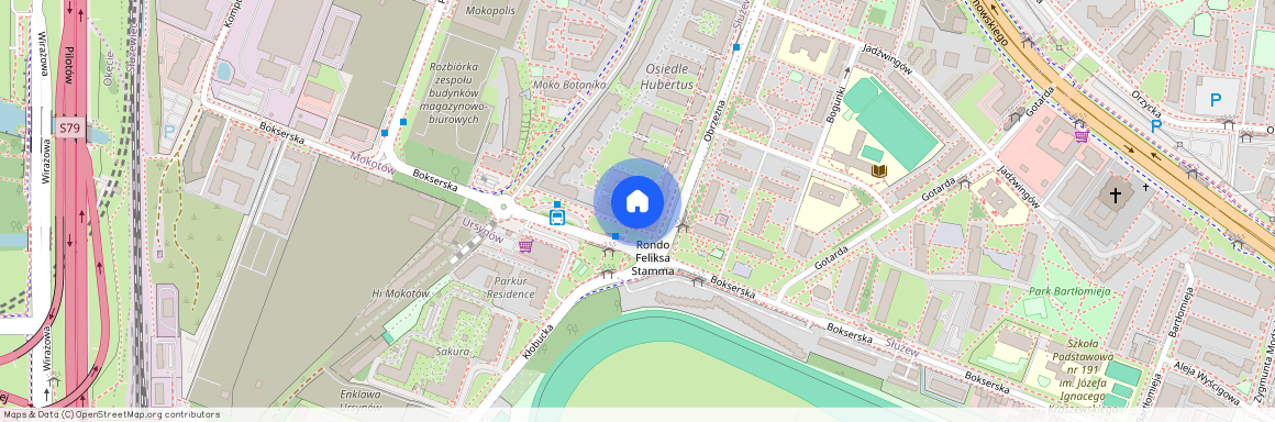 ul. Obrzeżna, Służewiec, Mokotów, Warszawa, mazowieckie