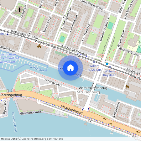 Struisenburg, 3063 ED, Admiraliteitskade, Rotterdam