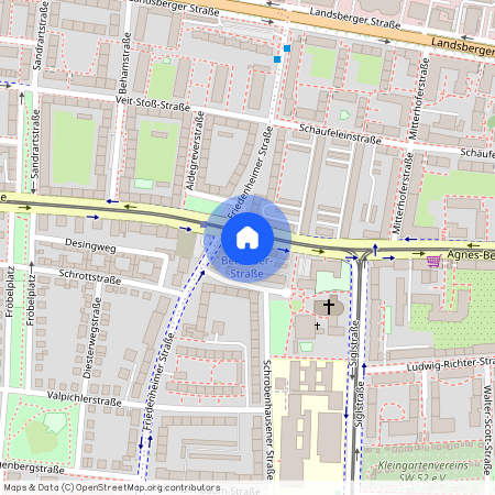 Agnes-Bernauer-Straße 45, 80687 München - Laim