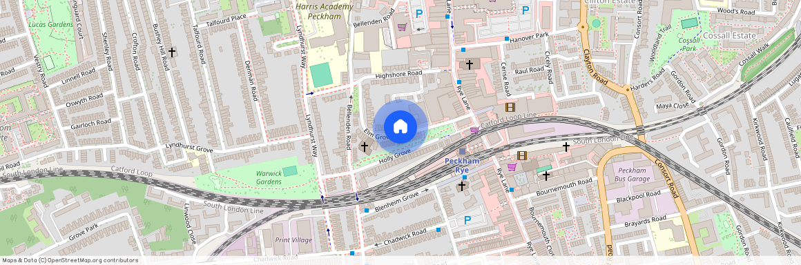 Elm Grove, Peckham Rye, SE15