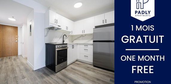 1 MOIS GRATUIT - Centre-ville Mtl Studio & 3 1/2 Gym, piscine… Appartement / logement à louer Montreal Ville-Marie - Photo 2