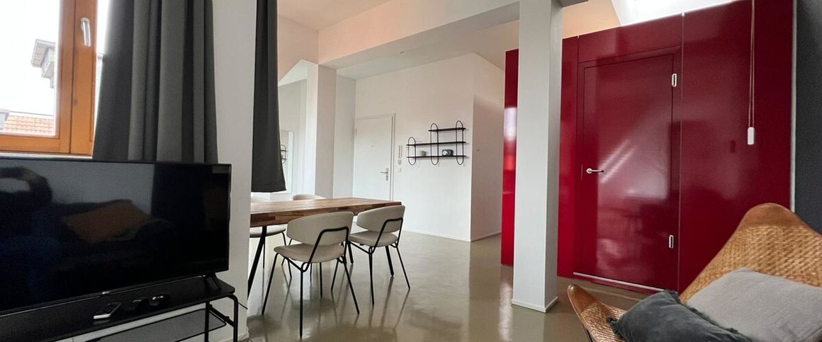 F-Hain: voll möbliertes LUXUS Apartment - 46 m² befristet für max. 12 Monate per SOFORT zu VERMIETEN - Photo 1