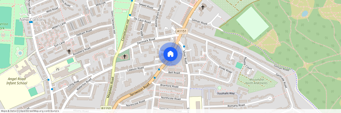 Sprowston Road, Norwich, Norfolk