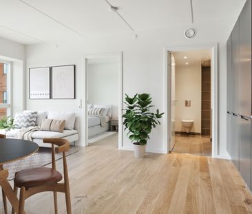 Moderne og lys 2-vær. lejlighed med eksklusiv beliggenhed over Herl... - Photo 3