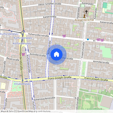 Ainmillerstrasse, 80801 München - Schwabing-West